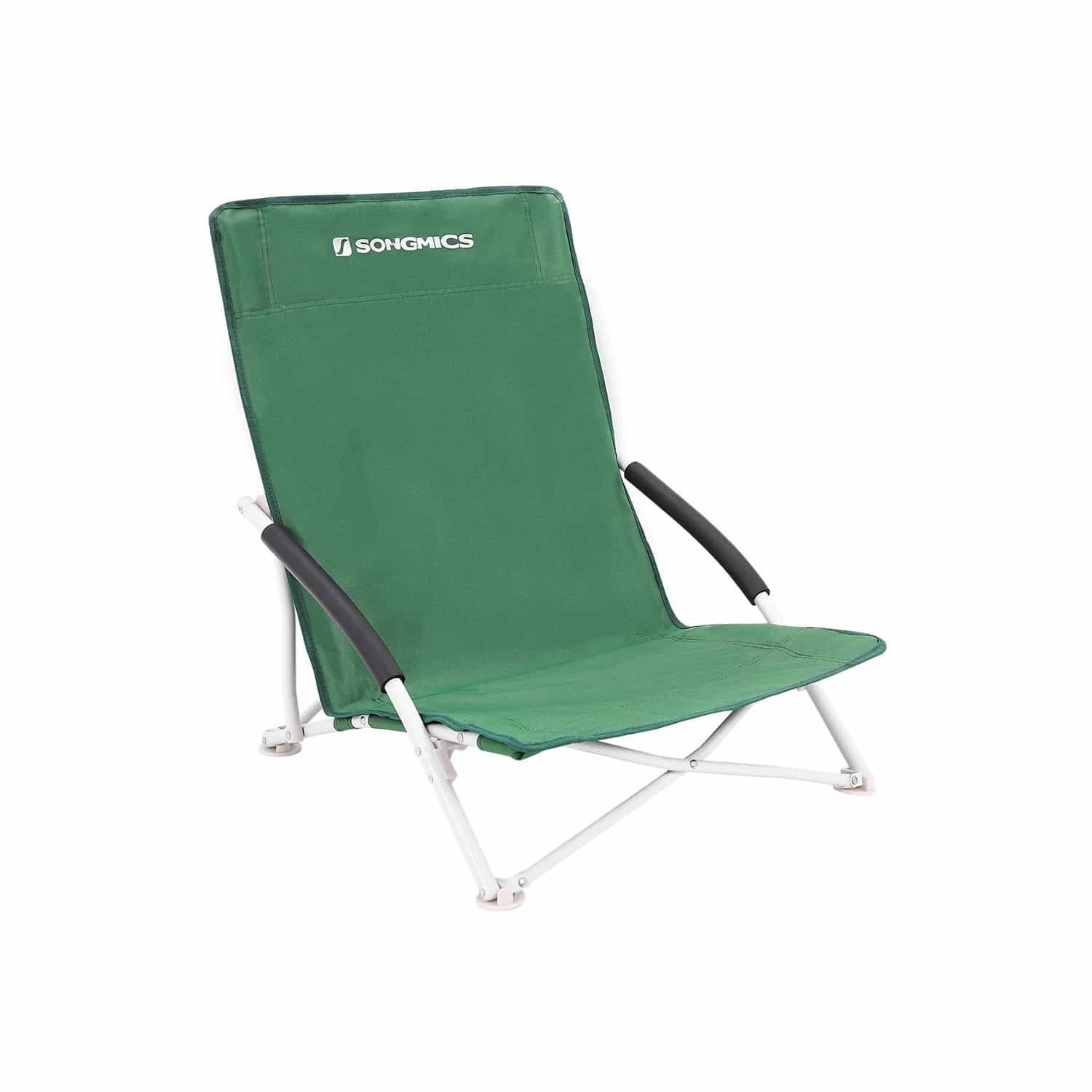 Strandstuhl mit hoher Rückenlehne komfortabel