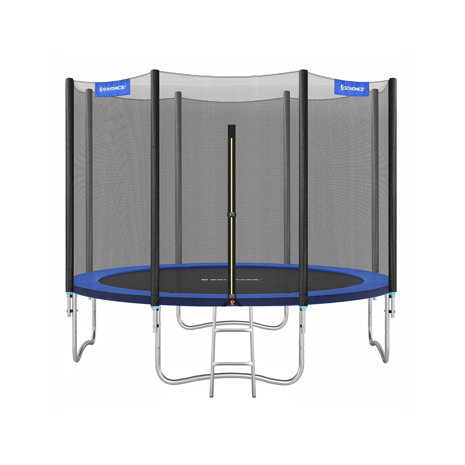 Trampolin Ø 305 cm Schwarz-Blau