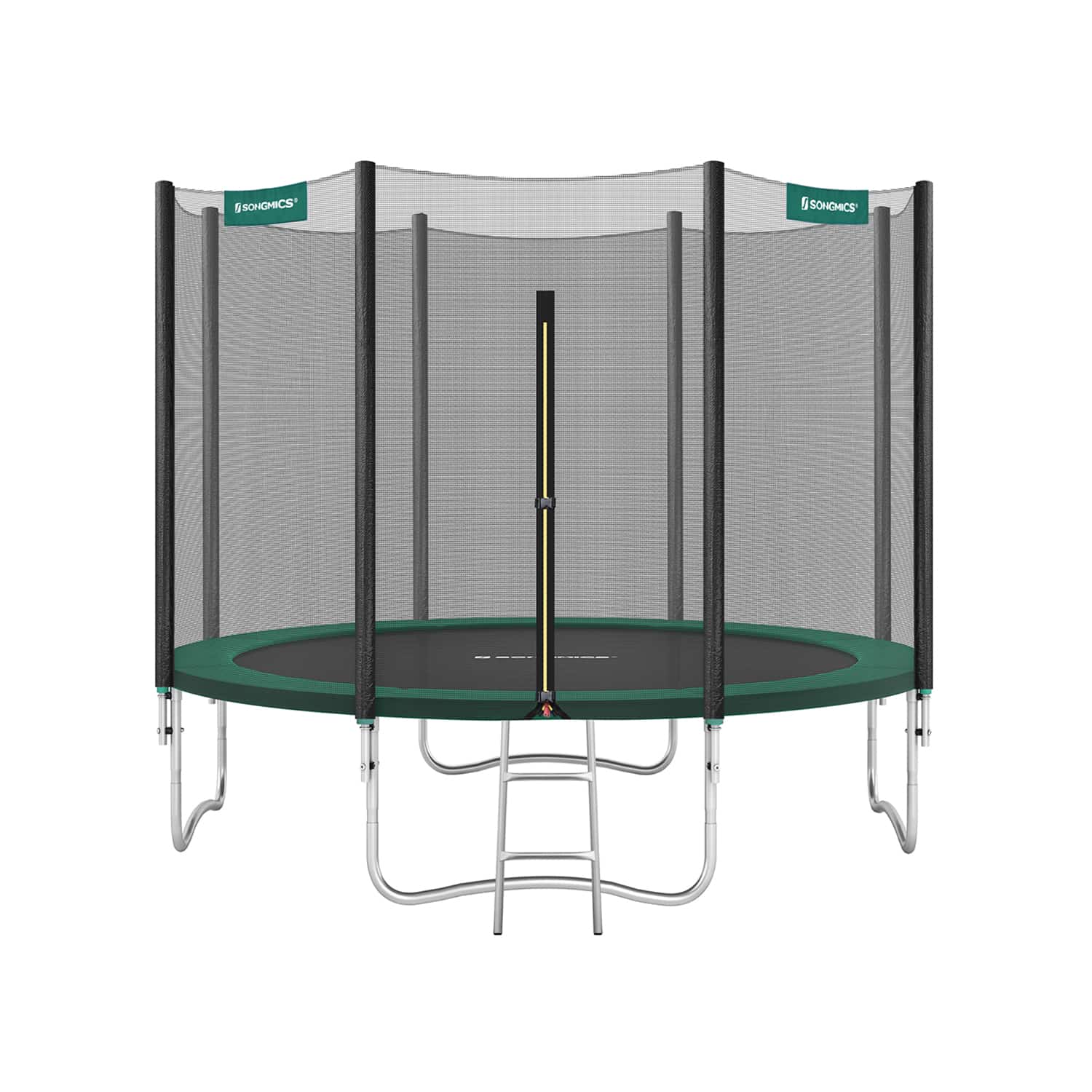 Trampolin Ø 305 cm schwarz-grün