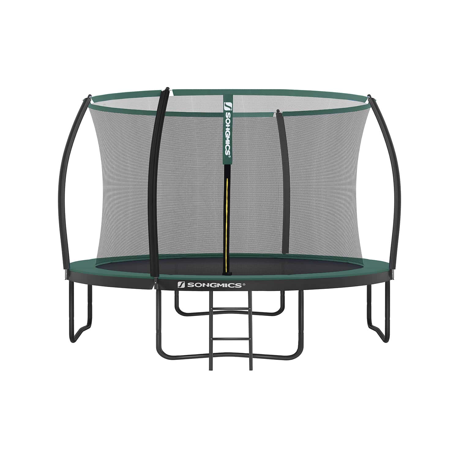 Trampolin schwarz-dunkelgrün