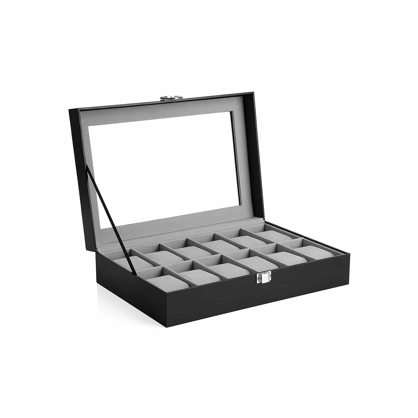 Uhrenbox mit Glasdeckel
