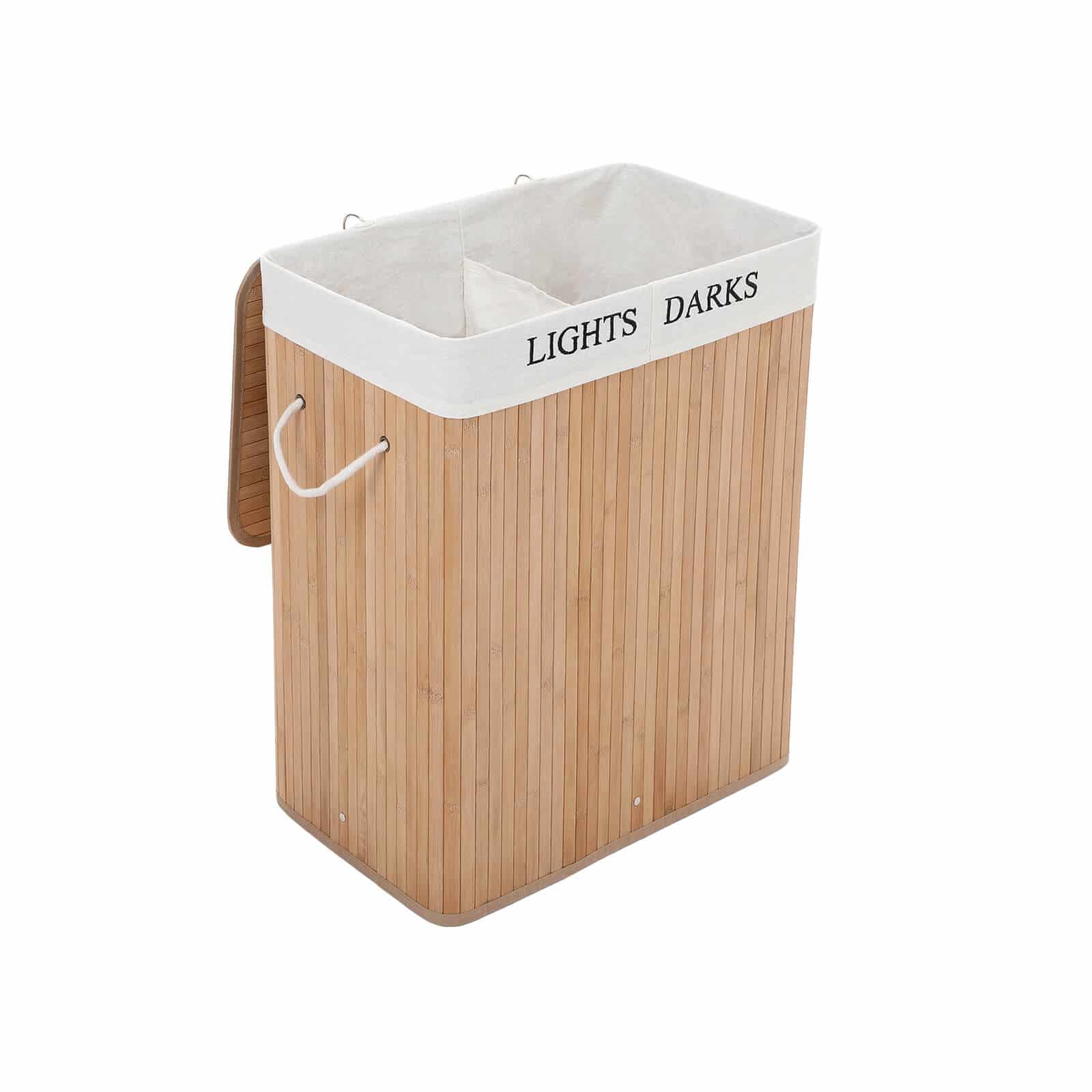 Wäschekorb Bambus 100 L