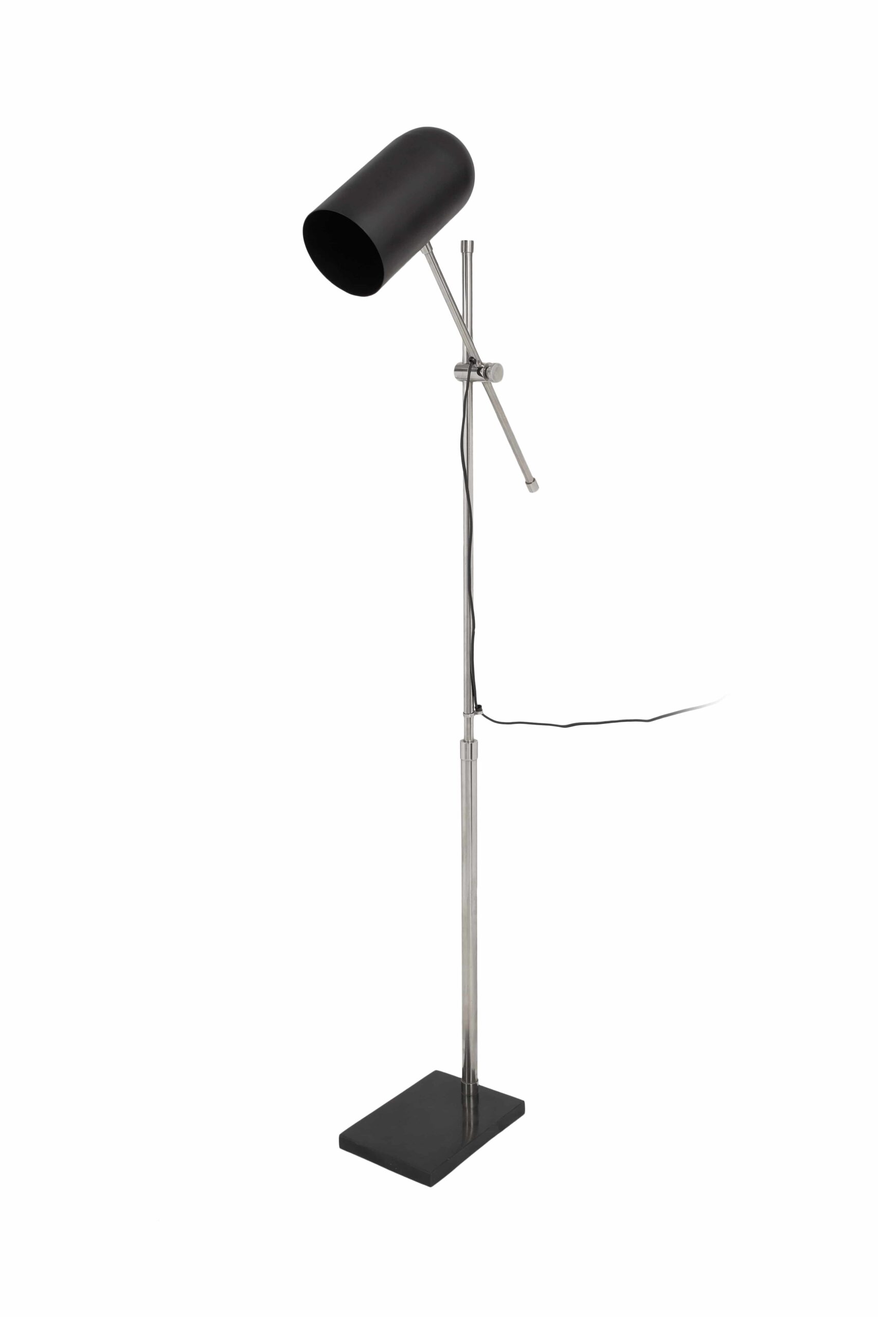 Stehlampe Celeste 125 Schwarz / Silber