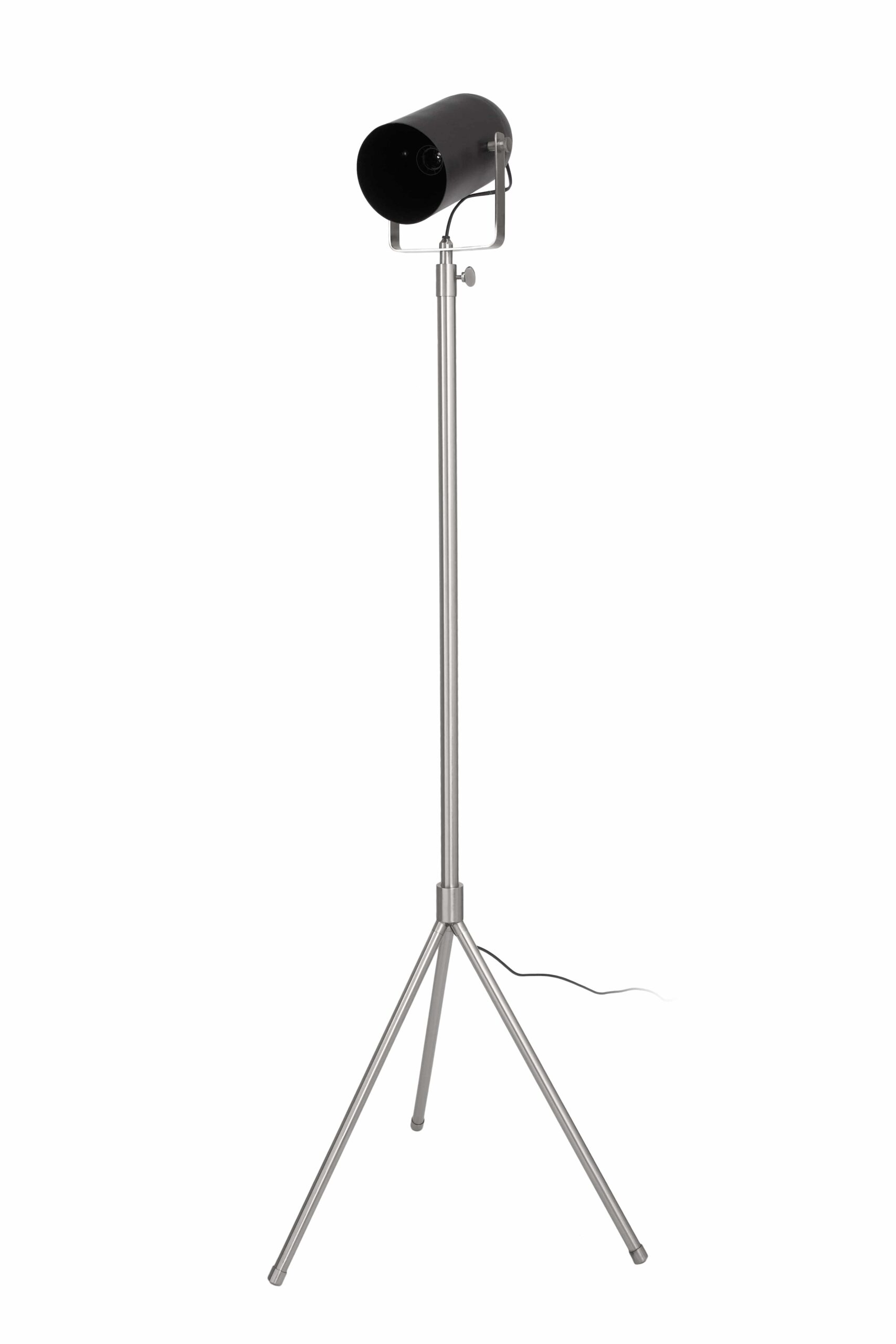 Stehlampe Celeste 425 Schwarz / Silber