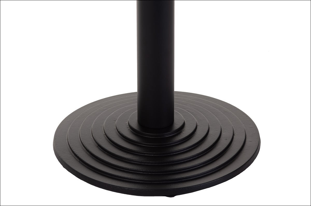 Tischgestell aus Gusseisen SH-5005-1/B – runder Sockel Ø43 cm, 72 cm Höhe, für runde Tischplatten