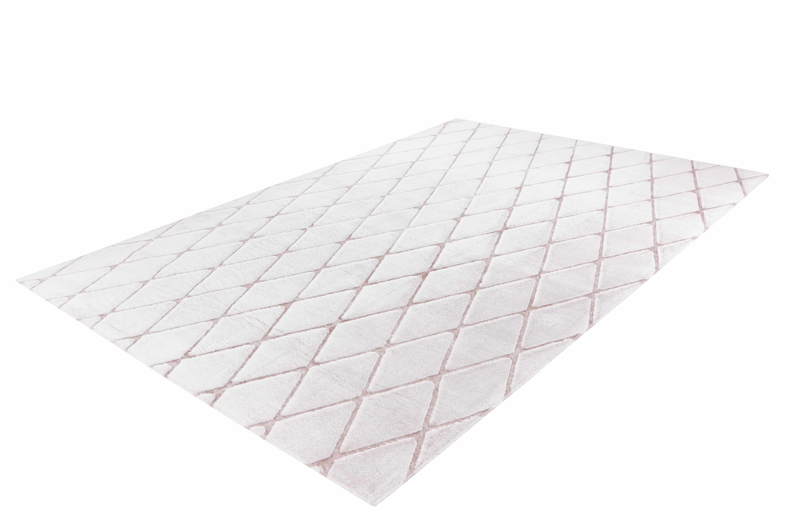 Vivica 225 Weiß / Rosà 80cm x 250cm