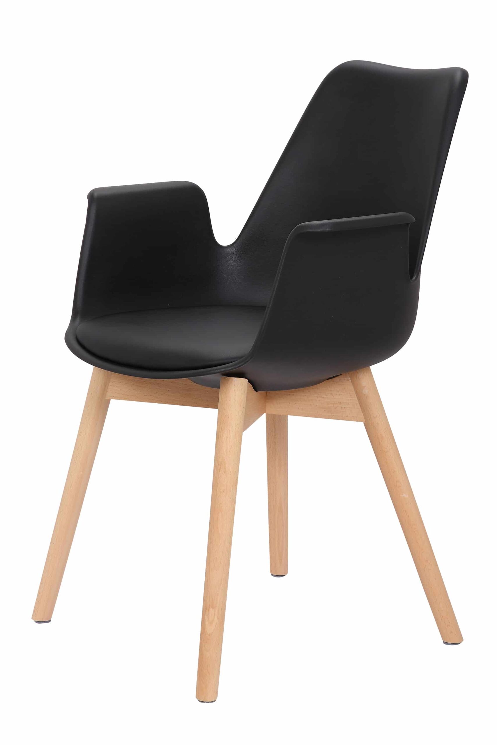 Stuhl Chaplin 110 2er-Set Schwarz