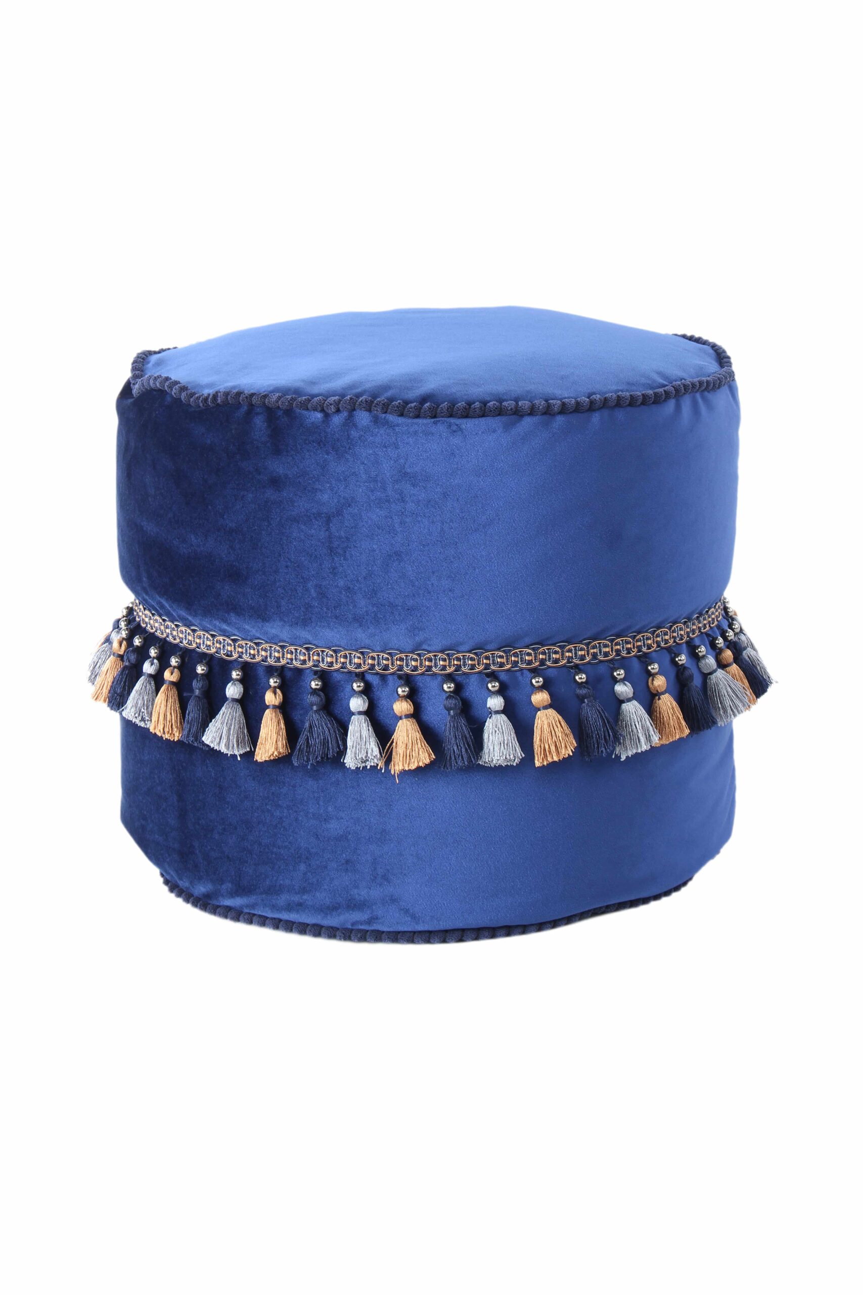 Pouf Taj Mahal 225 Blau