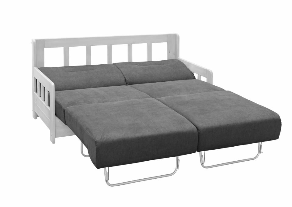 Sofa Camino von Benformato mit einzeln ausziehbarer Schlaffunktion Mikrofaser