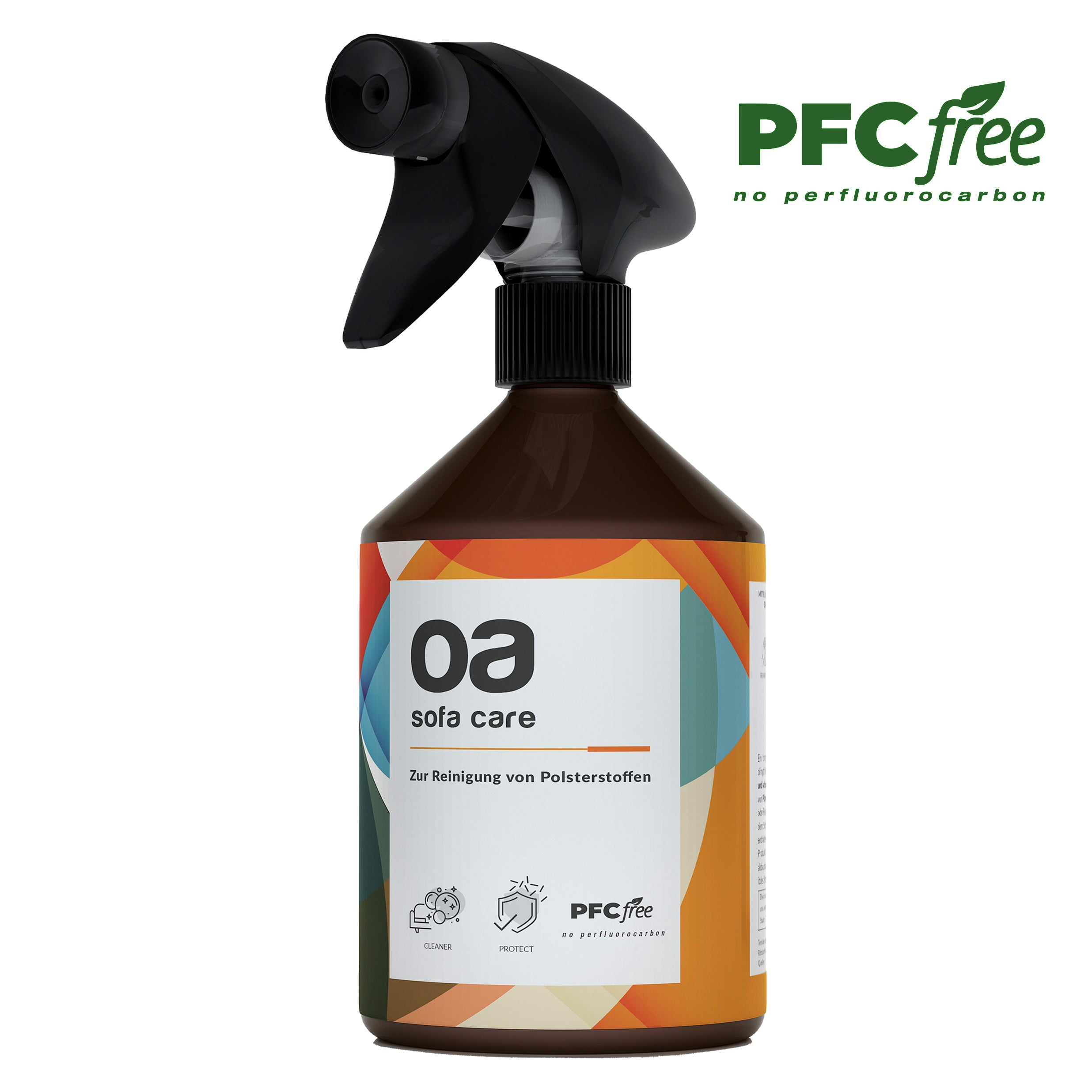 Polsterreiniger OA SOFA CARE 500ml – Vegan, PFC-frei & mit Nanosilber-Formel