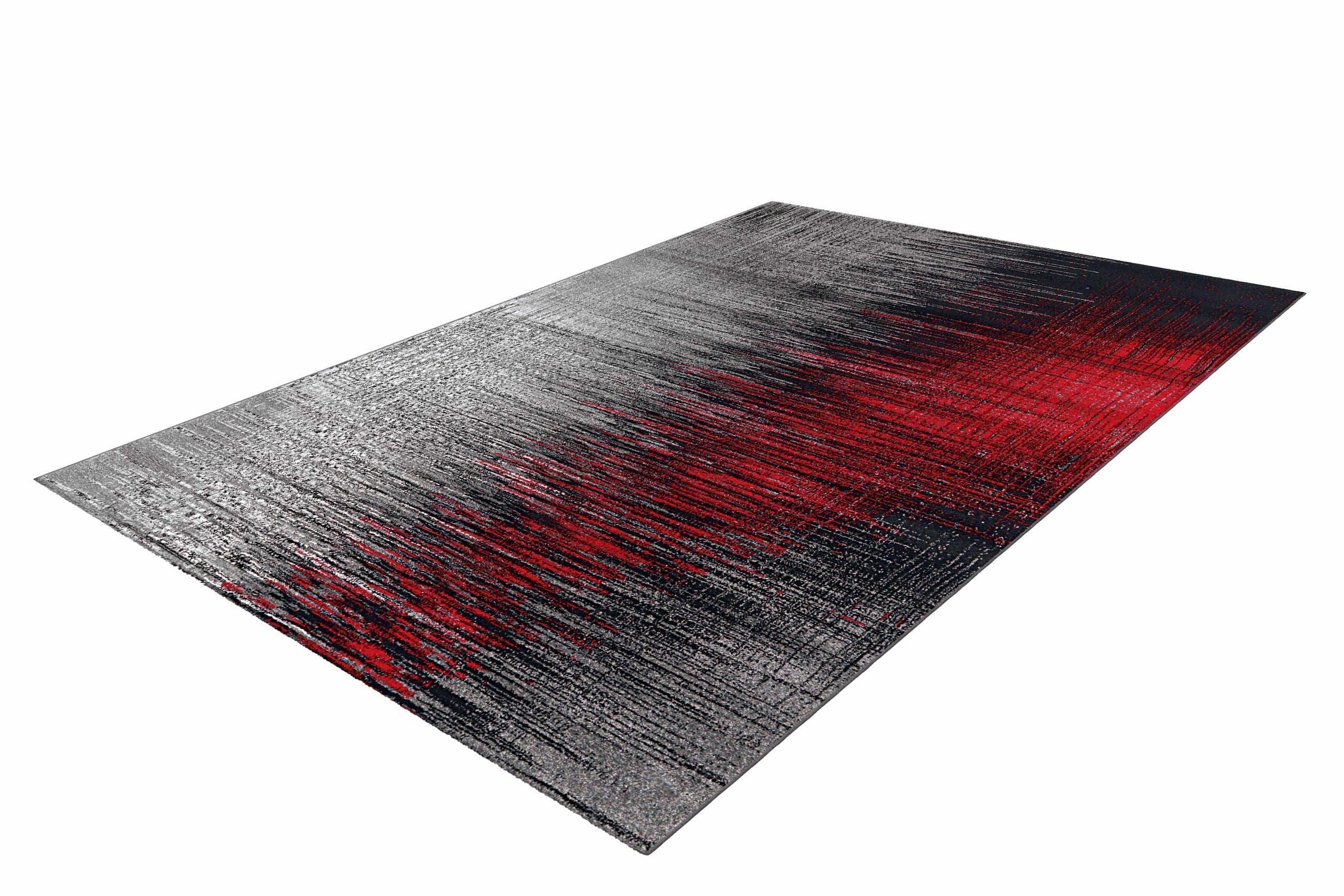 Move 4453 Grau / Rot 240cm x 300cm