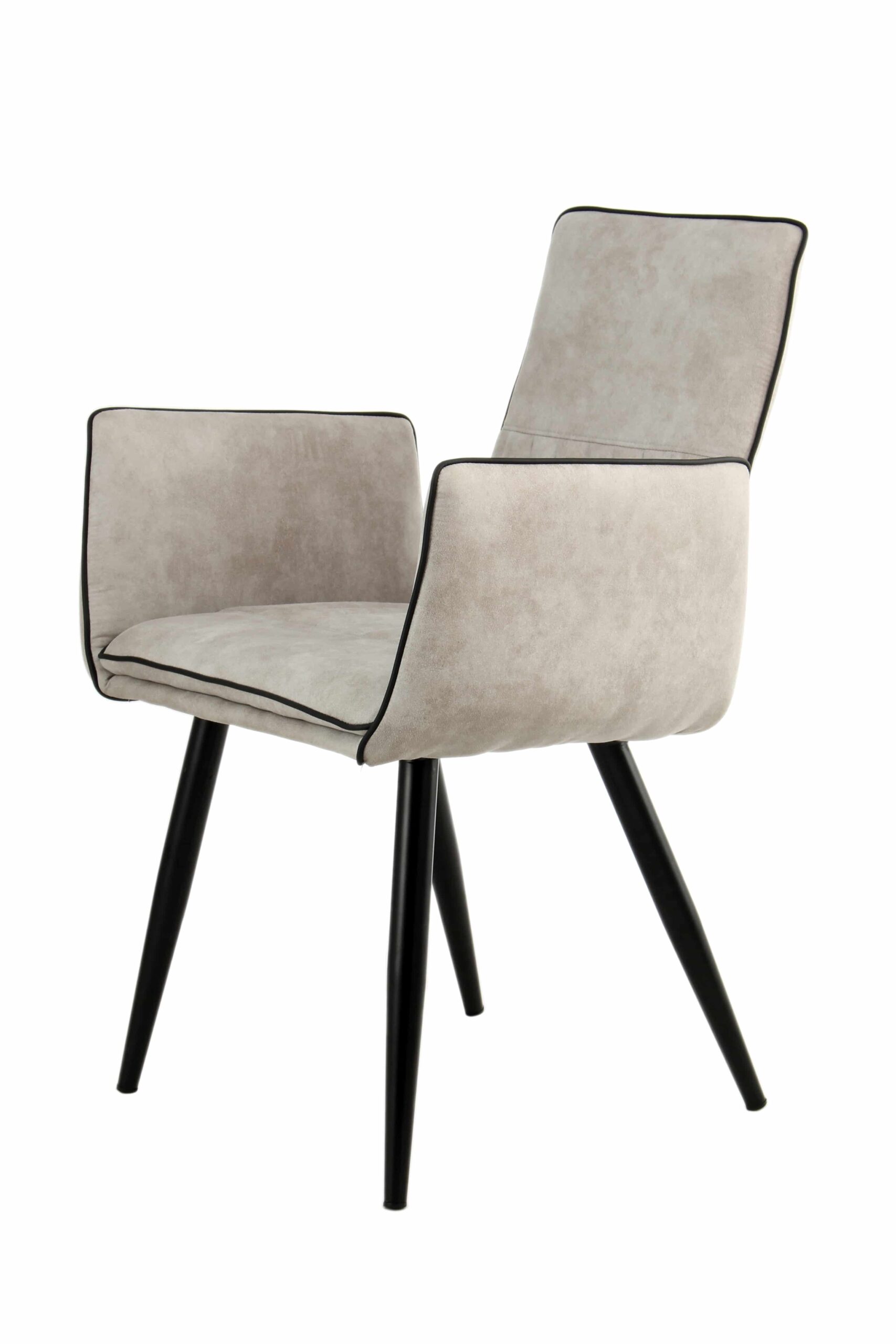 Stuhl Penelope 110 2er-Set Hellgrau