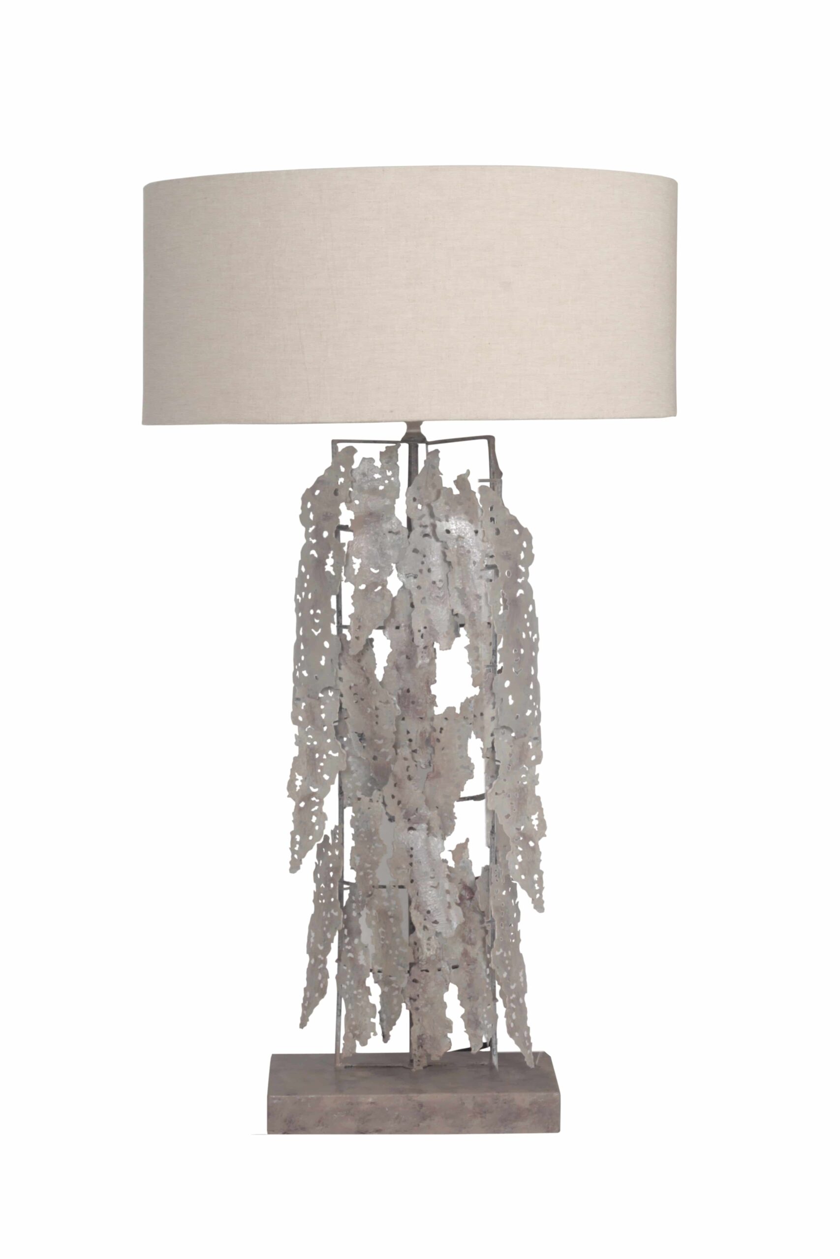 Tischlampe Impression Large Iceland Silber