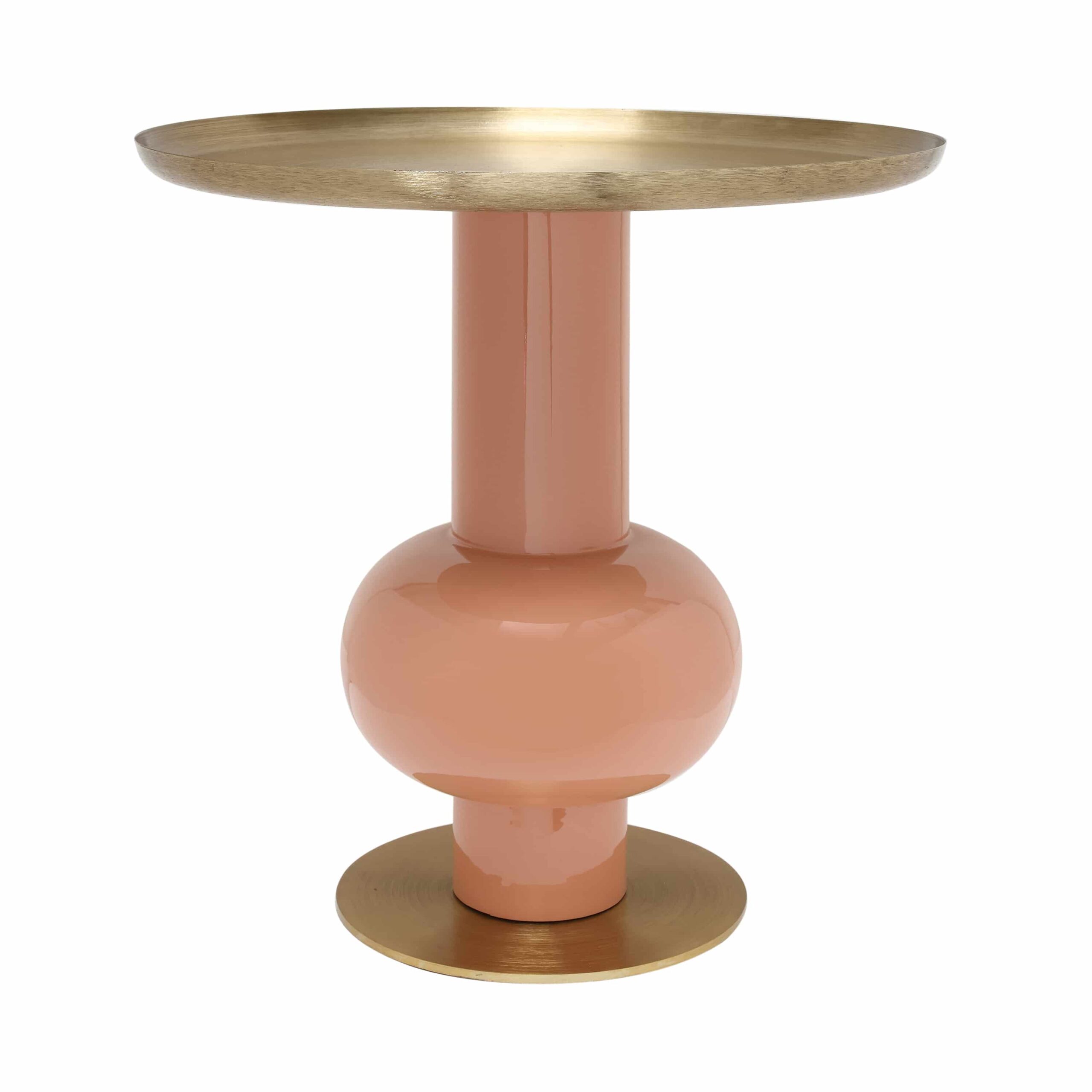 Beistelltisch Art Deco 2225 Taupe / Gold