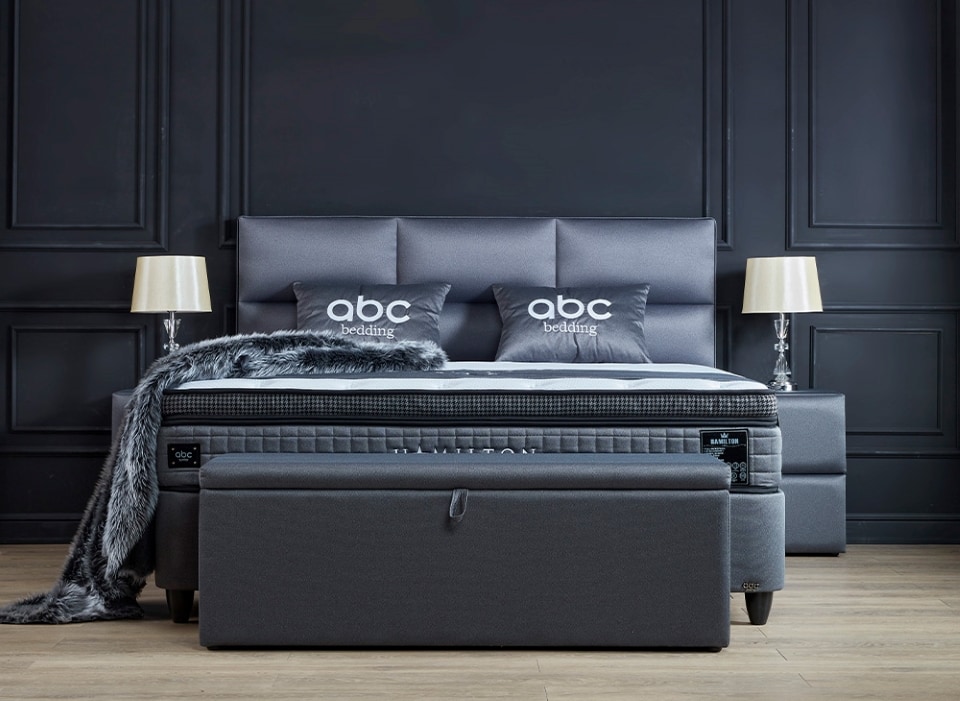 Erleben Sie himmlischen Schlaf mit dem Boxspringbett Hamilton von ABC Bedding - Jetzt online kaufen bei Myhomelando