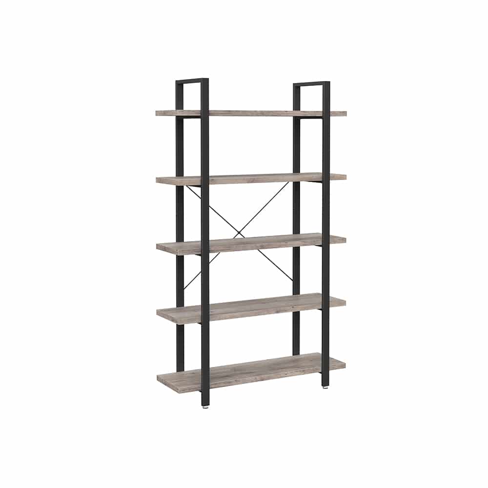 Stabiles Standregal mit 5 Regalebenen