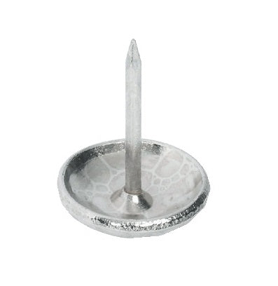 Metallgleiter Möbelgleiter vernickelt – flach, mit Stahlnagel zum Einschlagen - 30mm